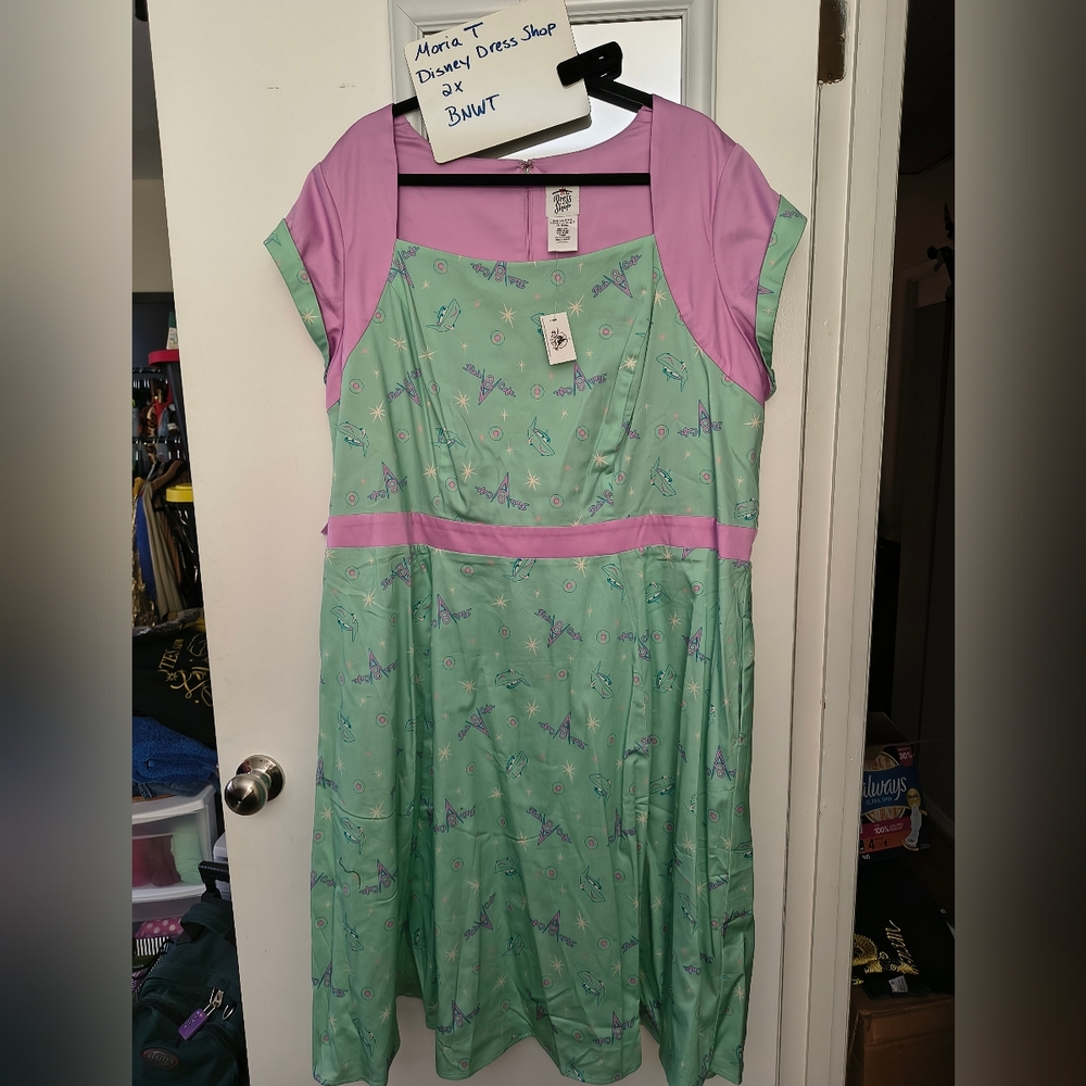 Disney Dress Shop Disneyland Resort Flo's V8 Cafe Dress from Cars BNWT